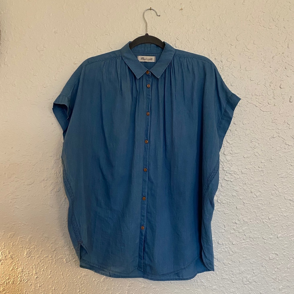 Madewell Central Shirt Bright Indigo